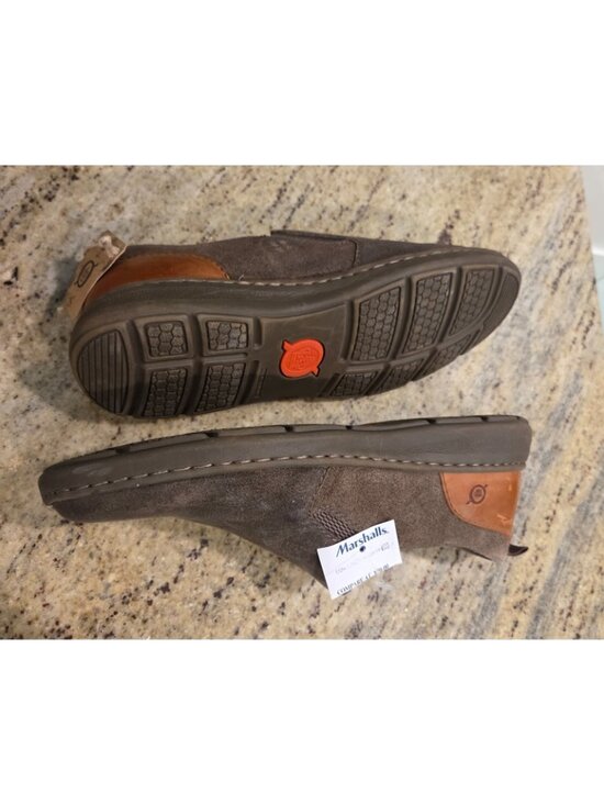 New! Born Loafers Men’s Size 9 Morgan Slip On Suede Leather Brown main image 5